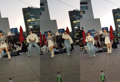 나영 댄스팀 꼭지 노출 직캠