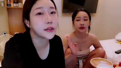 쏘공주 팝콘BJ 건친 합동레즈플 방송 20230722 9